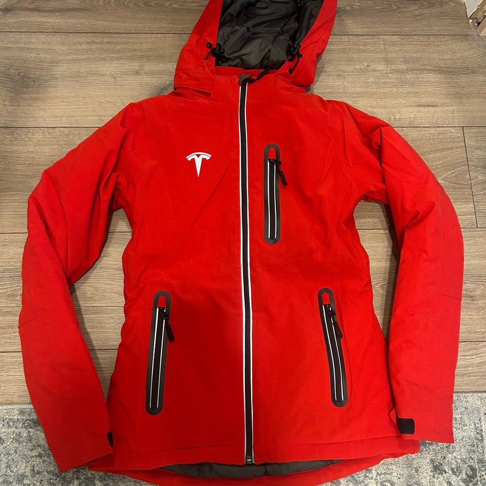 Tesla Women's Red Jacket